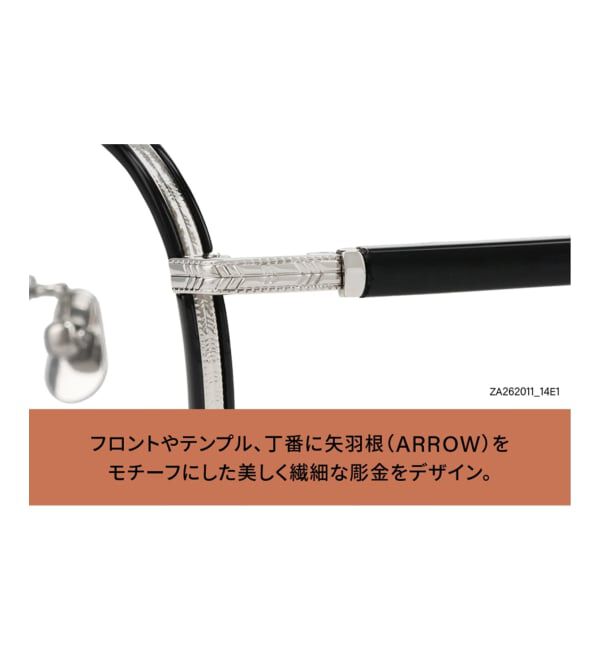  「Zoff｜UNITED ARROWS ユナイテッドアローズ  ボストン型 メガネ |  レンズ交換券付」|メガネ|