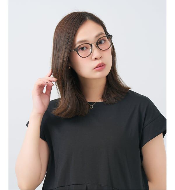  「Zoff｜UNITED ARROWS ユナイテッドアローズ  ボストン型 メガネ |  レンズ交換券付」|メガネ|