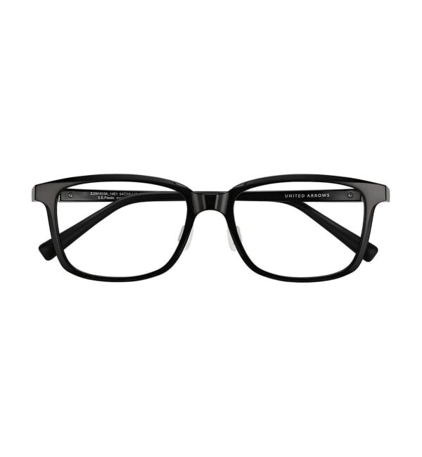  「Zoff｜UNITED ARROWS ユナイテッドアローズ  ウェリントン型 メガネ |  レンズ交換券付」|メガネ|