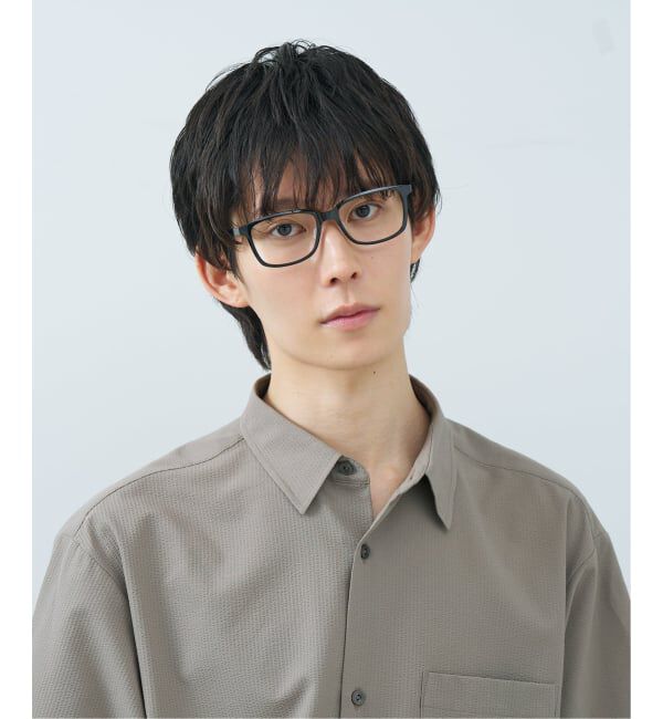  「Zoff｜UNITED ARROWS ユナイテッドアローズ  ウェリントン型 メガネ |  レンズ交換券付」|メガネ|