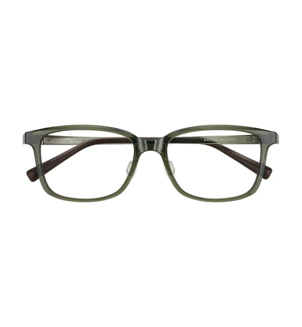  「Zoff｜UNITED ARROWS ユナイテッドアローズ  ウェリントン型 メガネ |  レンズ交換券付」|メガネ|