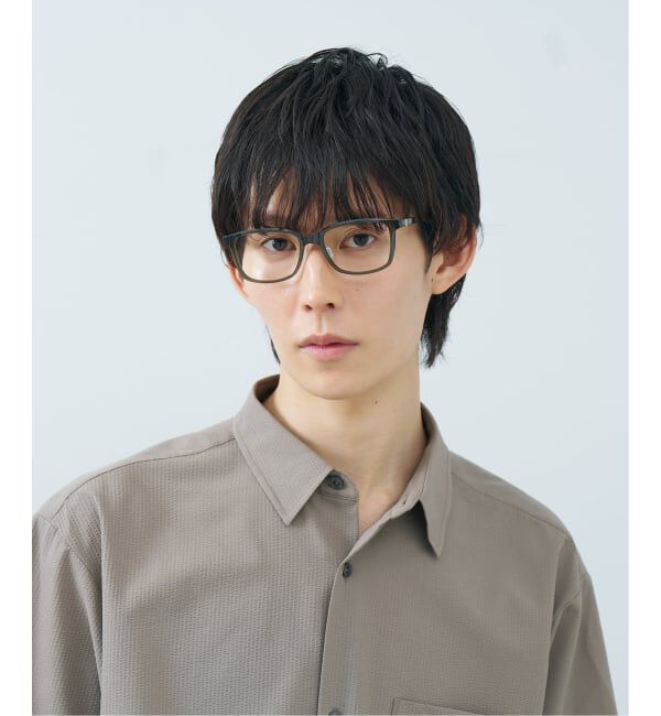  「Zoff｜UNITED ARROWS ユナイテッドアローズ  ウェリントン型 メガネ |  レンズ交換券付」|メガネ|
