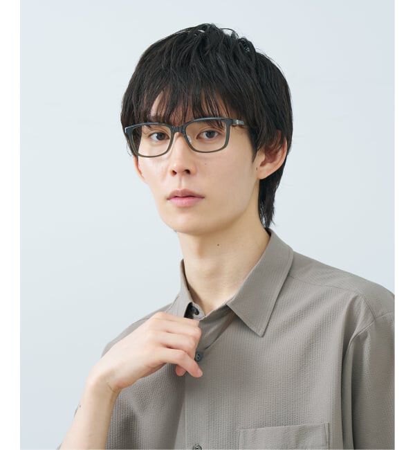  「Zoff｜UNITED ARROWS ユナイテッドアローズ  ウェリントン型 メガネ |  レンズ交換券付」|メガネ|