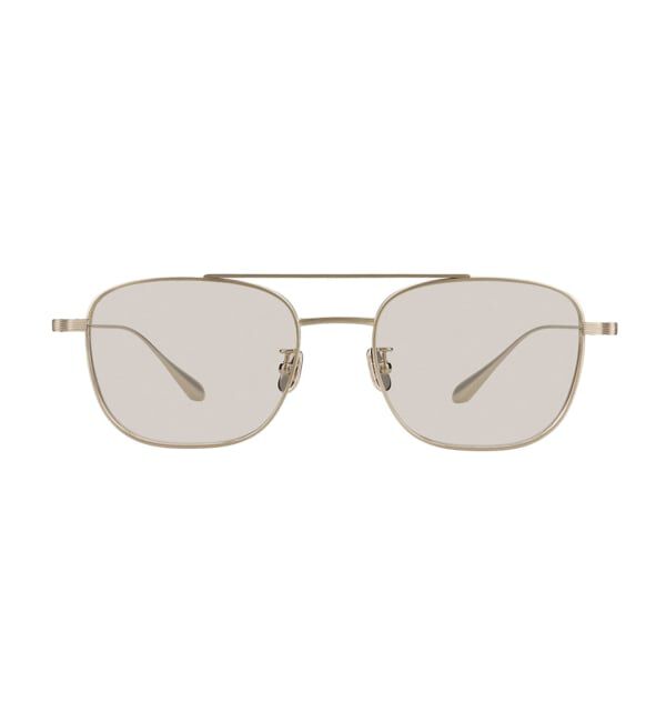  「Zoff｜UNITED ARROWS ユナイテッドアローズ  ウェリントン型 サングラス | 」|サングラス|ゴールド
