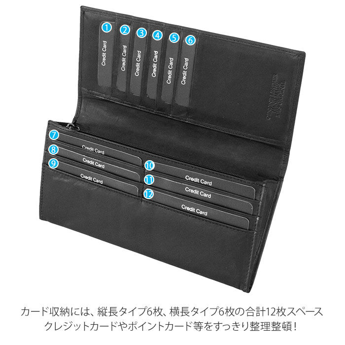 BACKYARD FAMILY「財布 メンズ 長財布 通販 本革 牛革 水牛革 束財布 長サイフ 小銭入れあり おしゃれ シンプル」|財布|