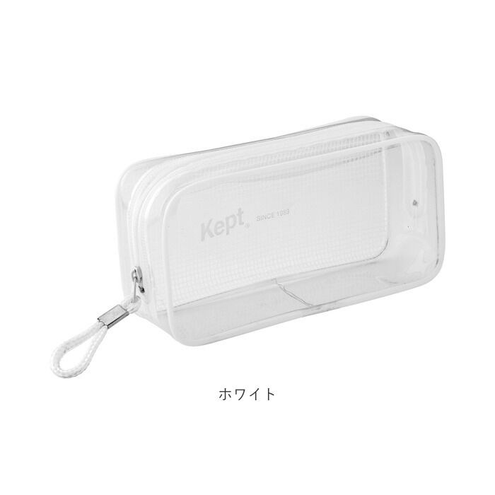 BACKYARD FAMILY「ペンポーチ 大容量 通販 クリア 筆箱 筆入れ 筆ばこ ペンケース 透明 シンプル ブランド」|ステーショナリー|