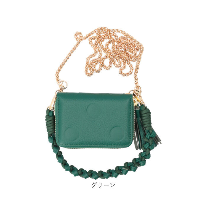BACKYARD FAMILY「ペルケ ウォレットショルダー perche 08-06-03914 通販 お財布 財布」|コインケース|