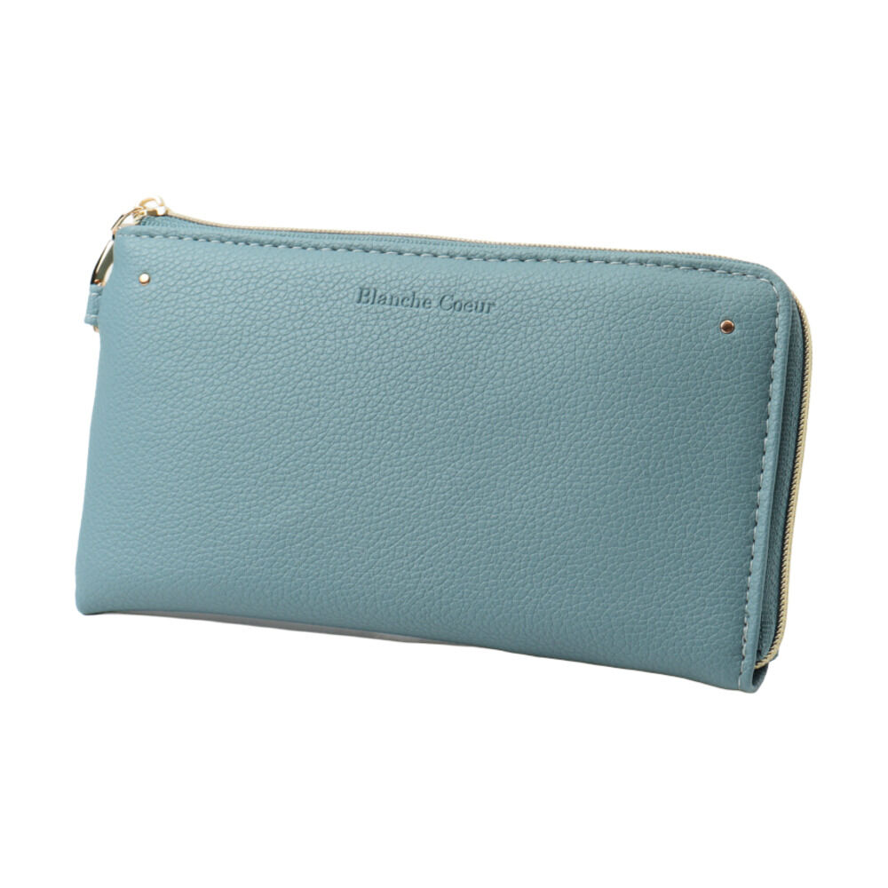 BACKYARD FAMILY「blanche coeur 財布 通販 長財布 長サイフ ながさいふ ロングウォレット 薄い財布」|財布|グリーン1