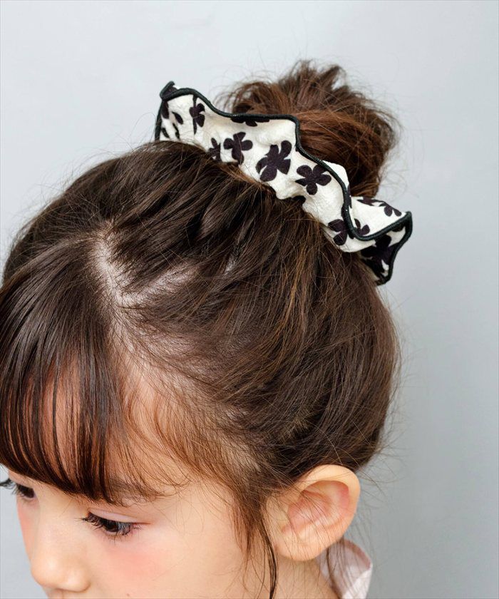 BACKYARD FAMILY「Rora シュシュ キッズ 通販 ローラ ドナ 髪飾り お団子 ヘアゴム ポニーテール 女の子」|ヘアゴム・シュシュ|