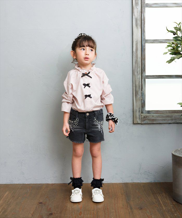 BACKYARD FAMILY「Rora シュシュ キッズ 通販 ローラ ドナ 髪飾り お団子 ヘアゴム ポニーテール 女の子」|ヘアゴム・シュシュ|