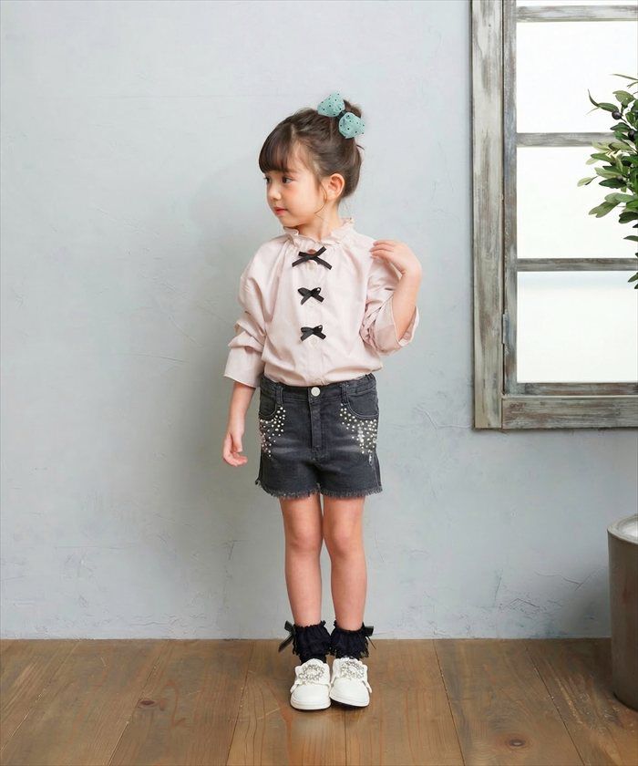 BACKYARD FAMILY「Rora ヘアクリップ キッズ 通販 ヘア クリップ 髪飾り 髪留め 女の子 リボン ドット 水玉」|その他|
