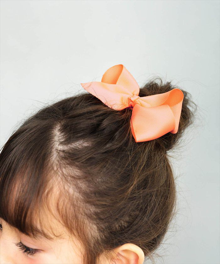 BACKYARD FAMILY「Rora ヘアクリップ キッズ 通販 ヘア クリップ 髪飾り 髪留め 女の子 リボン 無地 子供」|その他|