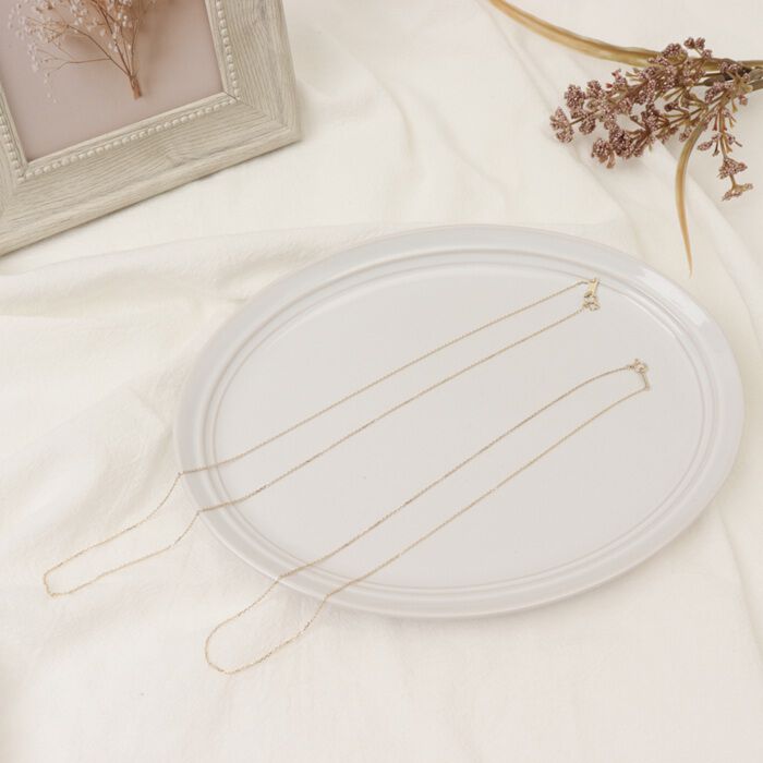 BACKYARD FAMILY「金 ネックレス 10金 通販 日本製 ネックレスチェーン チェーンネックレス 10K 長さ50cm」|その他|
