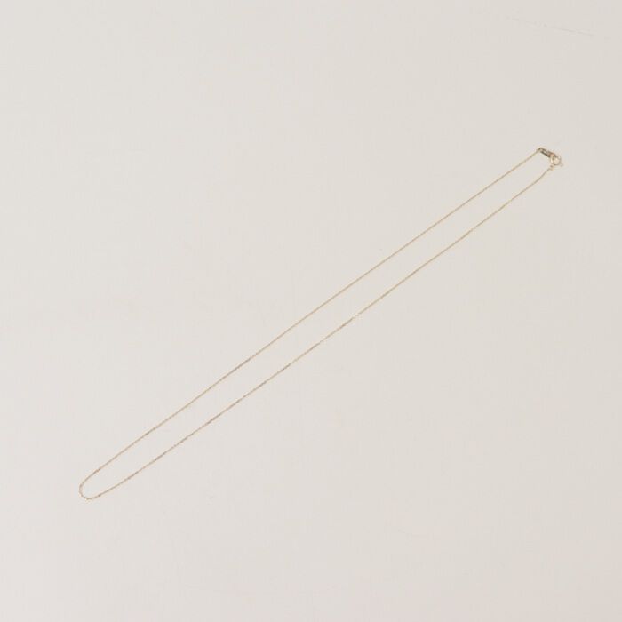 BACKYARD FAMILY「金 ネックレス 10金 通販 日本製 ネックレスチェーン チェーンネックレス 10K 長さ50cm」|その他|