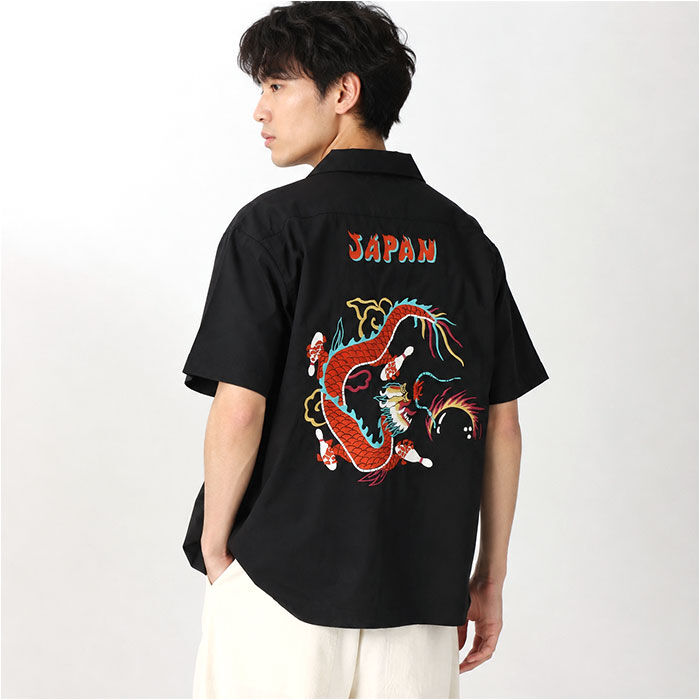 BACKYARD FAMILY「ヒューストン シャツ 通販 HOUSTON スーベニアシャツ 半袖シャツ 半袖 ミリタリーシャツ」|その他|