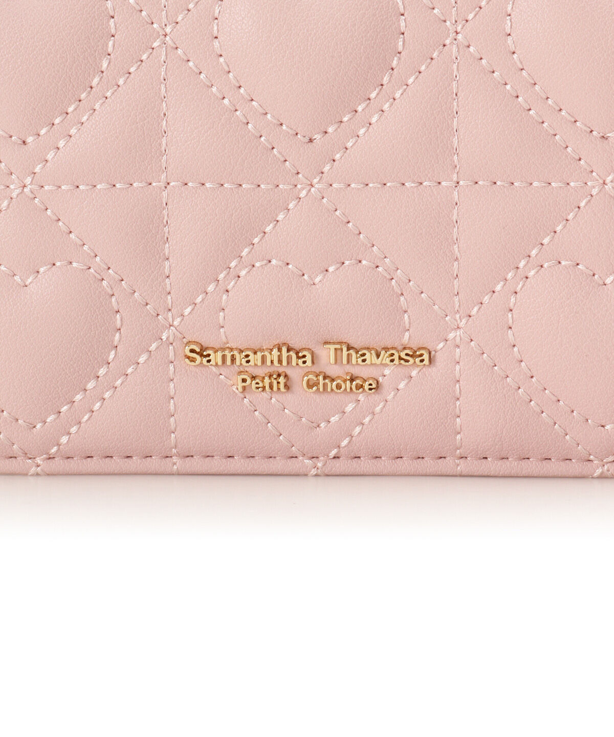 Samantha Thavasa Petit Choice「ハートキルト ミニ財布」|財布|