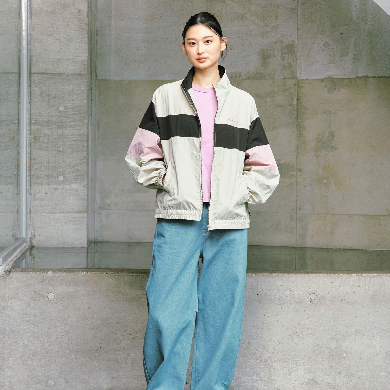 VANS「【VANSｱﾊﾟﾚﾙ(WJ)】color scheme trackjacket」|ポロシャツ|