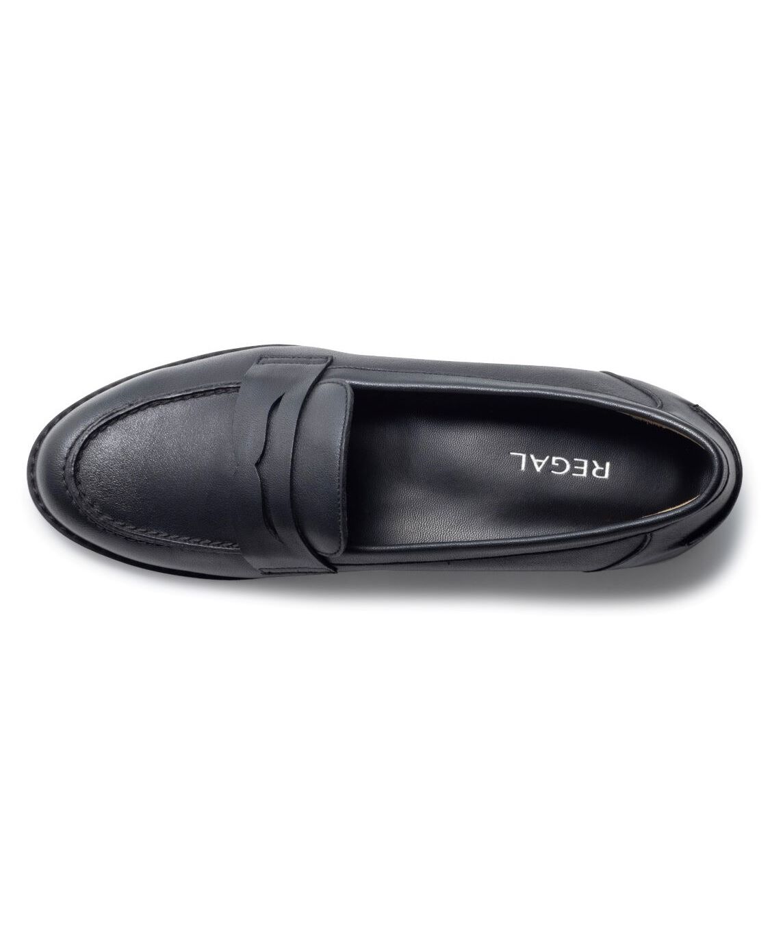 REGAL SHOES「REGAL 【新作】きれいめ本革ローファー【ヒール20mm】　商品コード：F08SBC」|ローファー|