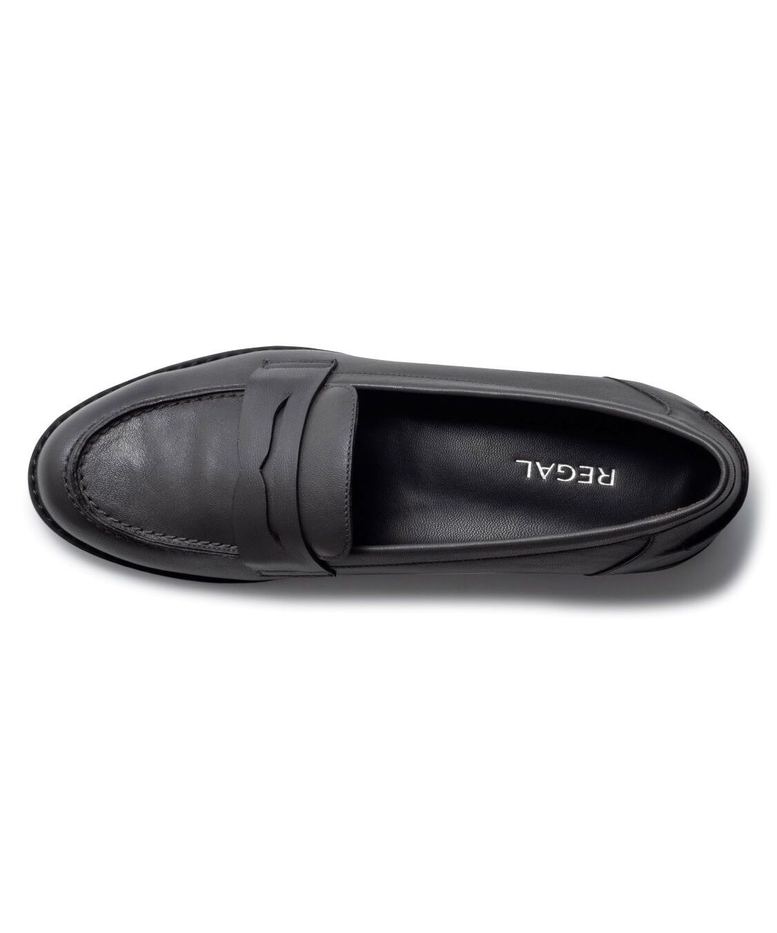 REGAL SHOES「REGAL 【新作】きれいめ本革ローファー【ヒール20mm】　商品コード：F08SBC」|ローファー|