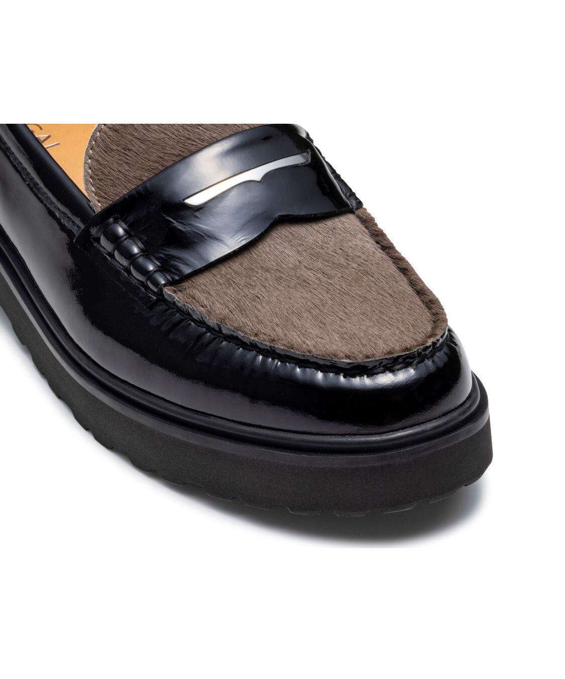 REGAL SHOES「REGAL 【新色】メタルプレートローファー【ヒール30mm】　商品コード：F30SBB」|ローファー|