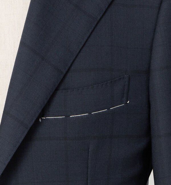 UNITED ARROWS「シャドーグレンプレイド シングル 3ボタン スーツ REGULAR MODEL」|スーツ|