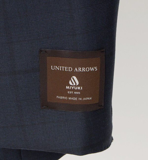 UNITED ARROWS「シャドーグレンプレイド シングル 3ボタン スーツ REGULAR MODEL」|スーツ|