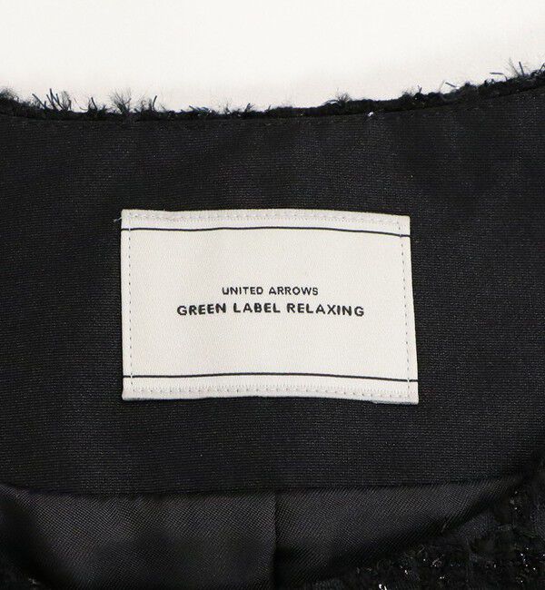 UNITED ARROWS green label relaxing「ファンシーラメ ツイードライク ジレ」|ベスト・ジレ|