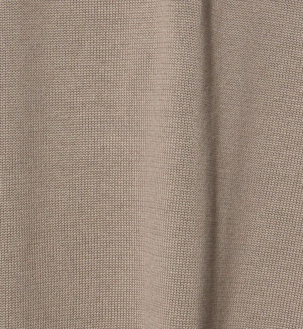 UNITED ARROWS green label relaxing「FINE BASIC アメリカンシーアイランドコットン 長袖 ニットポロシャツ」|ニット・セーター|