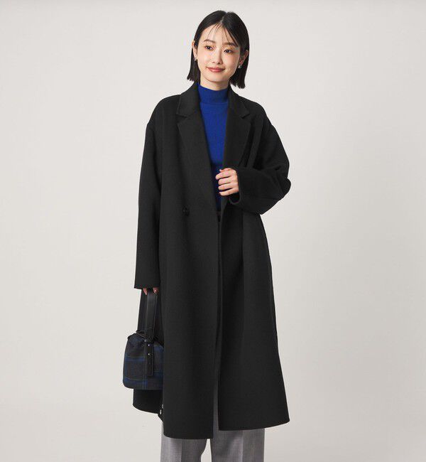 UNITED ARROWS green label relaxing「リバー ロングコート」|チェスターコート|