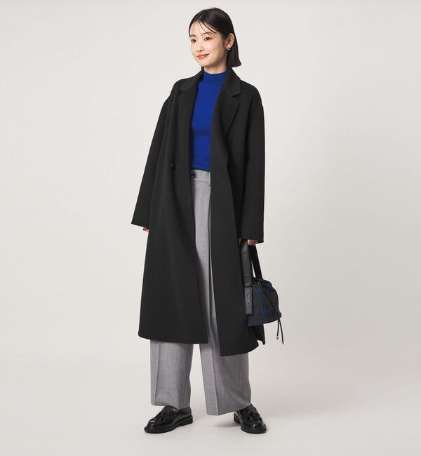 UNITED ARROWS green label relaxing「リバー ロングコート」|チェスターコート|