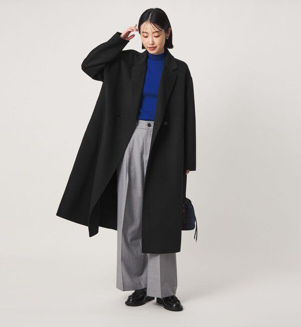 UNITED ARROWS green label relaxing「リバー ロングコート」|チェスターコート|