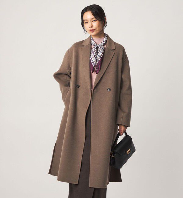 UNITED ARROWS green label relaxing「リバー ロングコート」|チェスターコート|