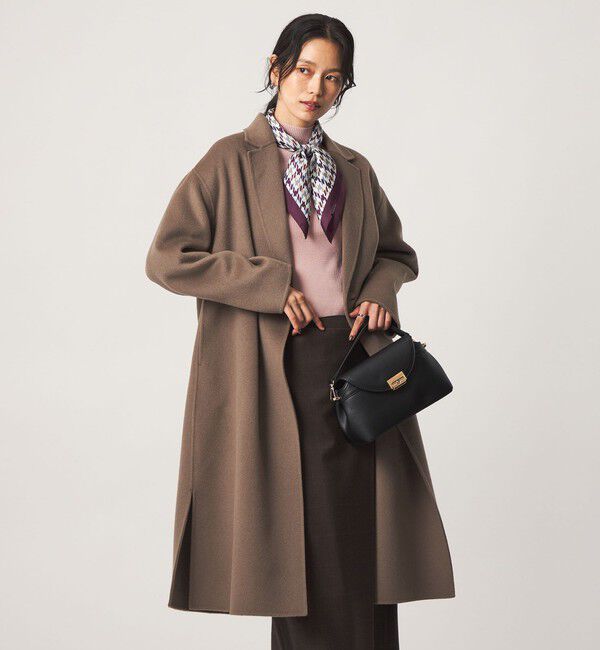 UNITED ARROWS green label relaxing「リバー ロングコート」|チェスターコート|