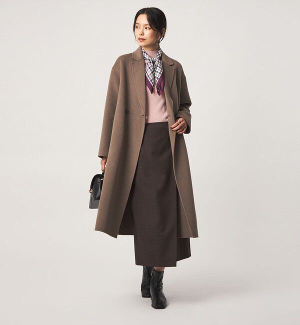 UNITED ARROWS green label relaxing「リバー ロングコート」|チェスターコート|