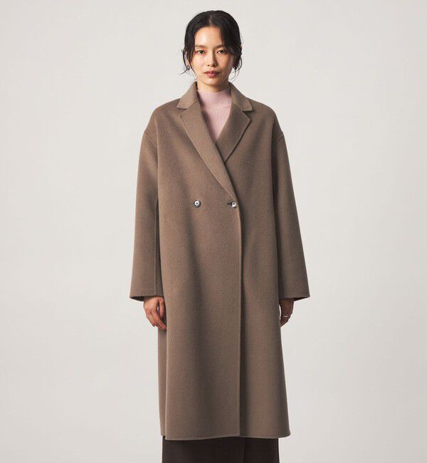 UNITED ARROWS green label relaxing「リバー ロングコート」|チェスターコート|