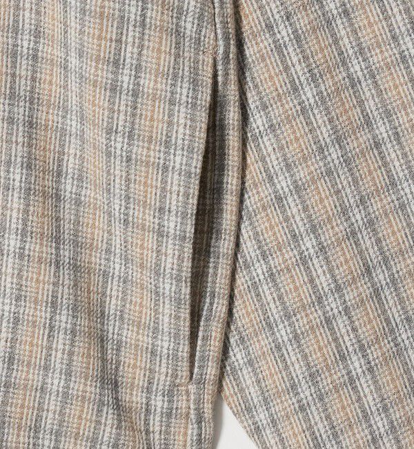 UNITED ARROWS green label relaxing「スペックダイ チェック柄 カバーオール ジャケット」|ブルゾン・スタジャン|
