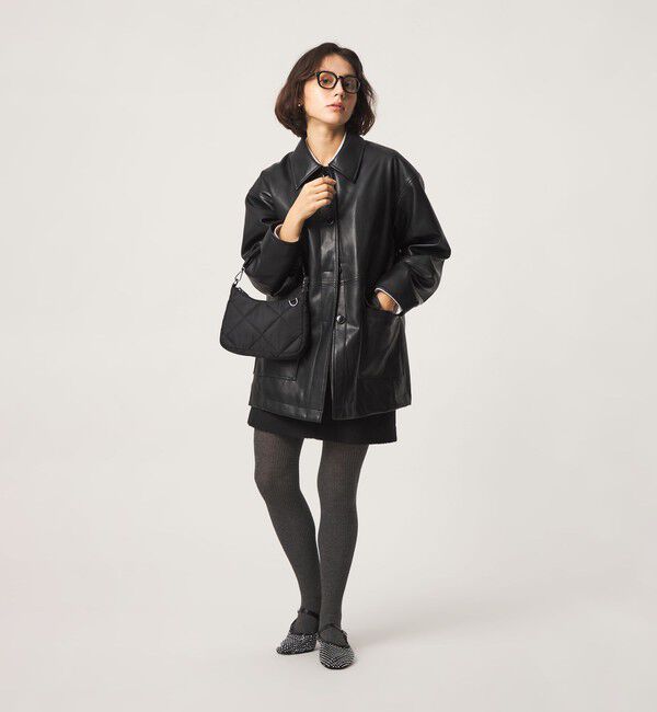 UNITED ARROWS green label relaxing「＜PARTE＞キルティング 2WAYバッグ MINI / ハンドバッグ / ショルダーバッグ はっ水」|ショルダー・メッセンジャー|