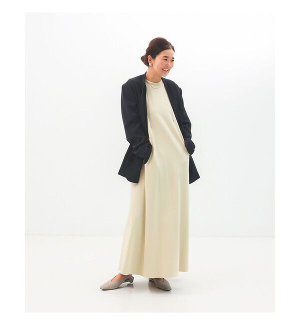 Demi-Luxe BEAMS 「スーパーシンプルワンピース .M」|ワンピース|