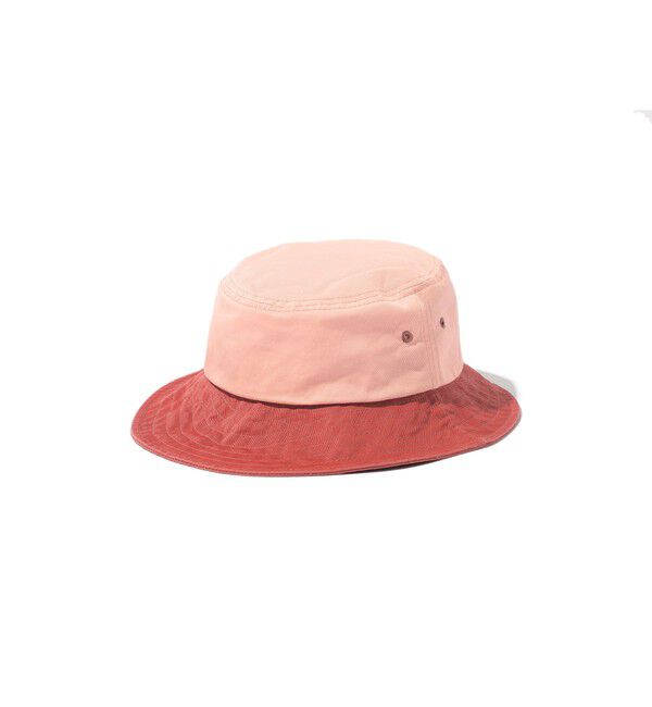 BEAMS PLUS「Long bill Bucket Hat 62 Twill Pigment Gradation Print」|その他|NANTUCKET_RED