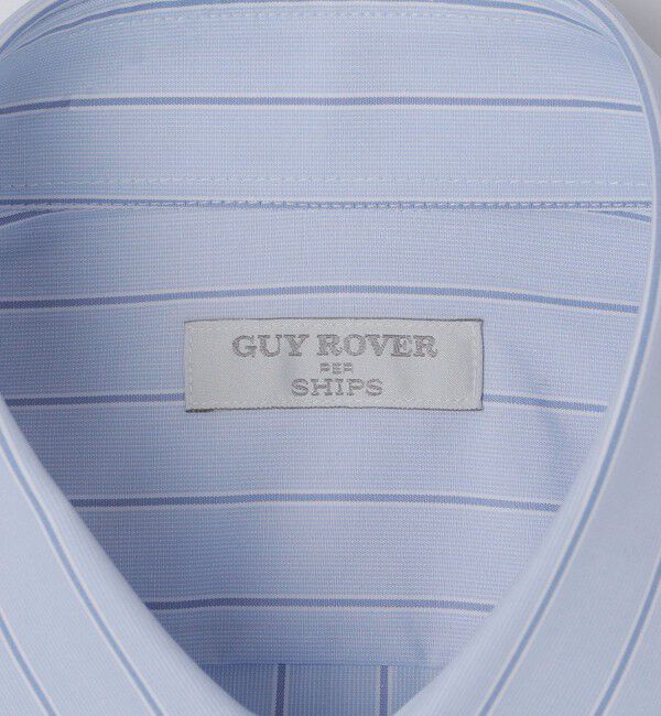 SHIPS「GUY ROVER: マルチストライプ ワイドカラー シャツ」|シャツ・ブラウス|