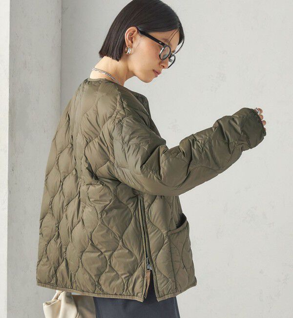 SHIPS for women「【SHIPS別注】TAION:〈手洗い可能〉リバーシブル マルチ WAY ダウン ジャケット」|ダウン|