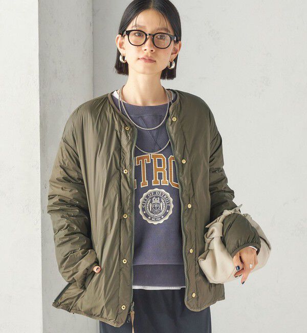 SHIPS for women「【SHIPS別注】TAION:〈手洗い可能〉リバーシブル マルチ WAY ダウン ジャケット」|ダウン|