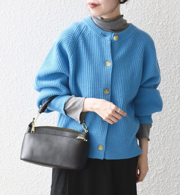 SHIPS any「《予約》〈手洗い可能〉AQUA カシミヤ ミックス プルオーバー ニット カーディガン」|ニット・セーター|