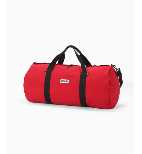 OUTDOOR PRODUCTS Usual Things「233  ROLL BOSTON GIANT SOLID」|ボストンバッグ|レッド