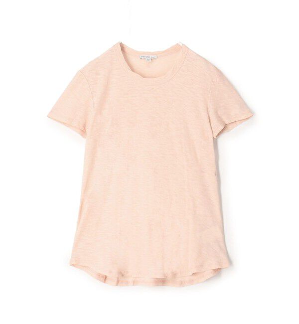 JAMES PERSE「スラブジャージー クルーネックTシャツ WUA3037」|Tシャツ・カットソー|33 ライトピンク