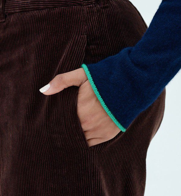 GALERIE VIE「【一部WEB先行予約】シャンカールコットンコーデュロイ ストレートイージーパンツ」|その他|