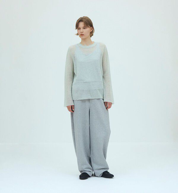 GALERIE VIE「コットン裏毛 イージーワイドパンツ」|その他|