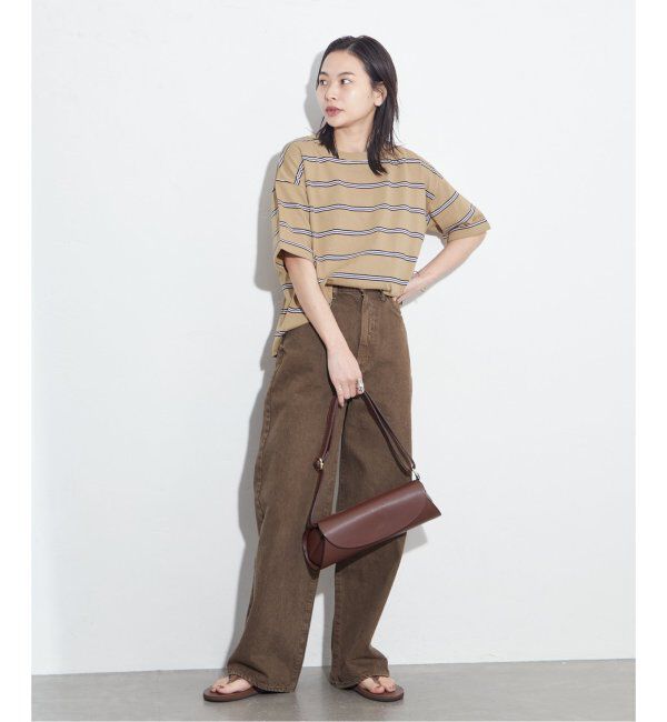 JOURNAL STANDARD「《追加4》汗ジミ防止ボーダービッグT」|Tシャツ・カットソー|