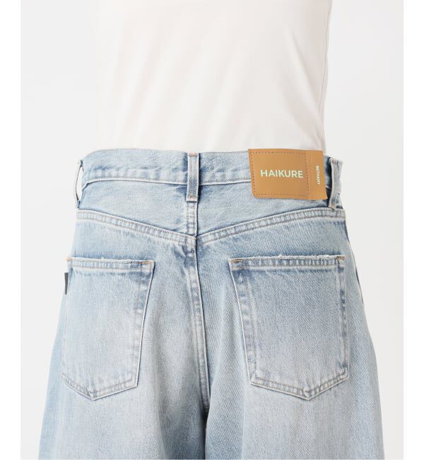 journal standard L'essage「HAIKURE/ハイクル BETHANY SHORT LENGTH POLLOCK デニムパンツ」|デニム|
