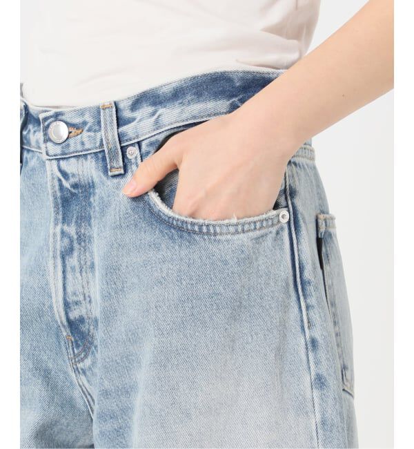 journal standard L'essage「HAIKURE/ハイクル BETHANY SHORT LENGTH POLLOCK デニムパンツ」|デニム|